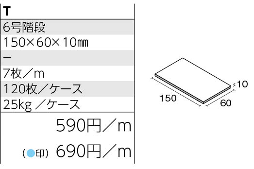 6号階段 形状図