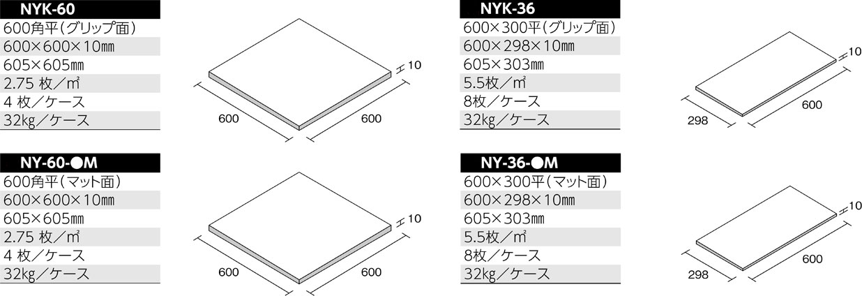 ニューヨーカー 形状図